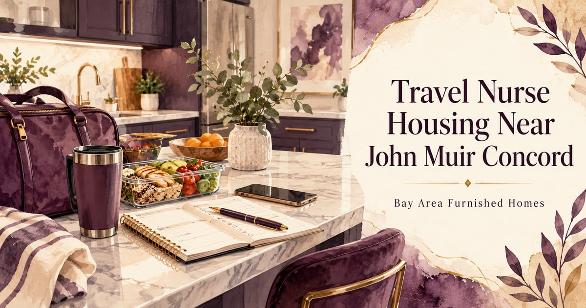 john muir concord housing — Bay Area Furnished Homes