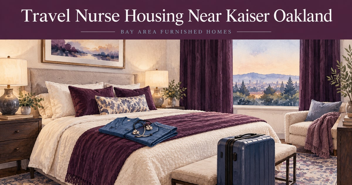 kaiser oakland housing — Bay Area Furnished Homes