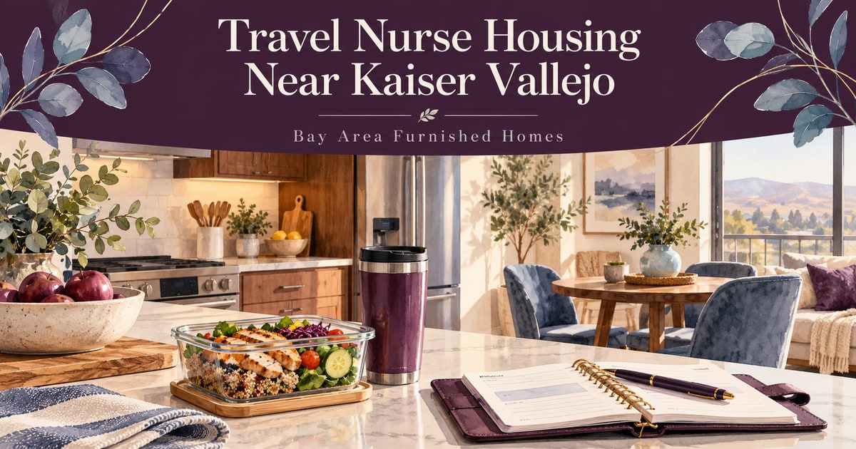 kaiser vallejo housing — Bay Area Furnished Homes