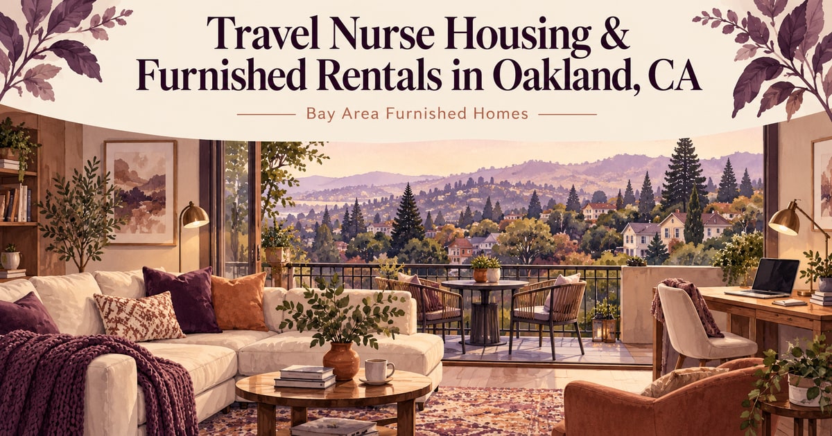 oakland furnished housing — Bay Area Furnished Homes