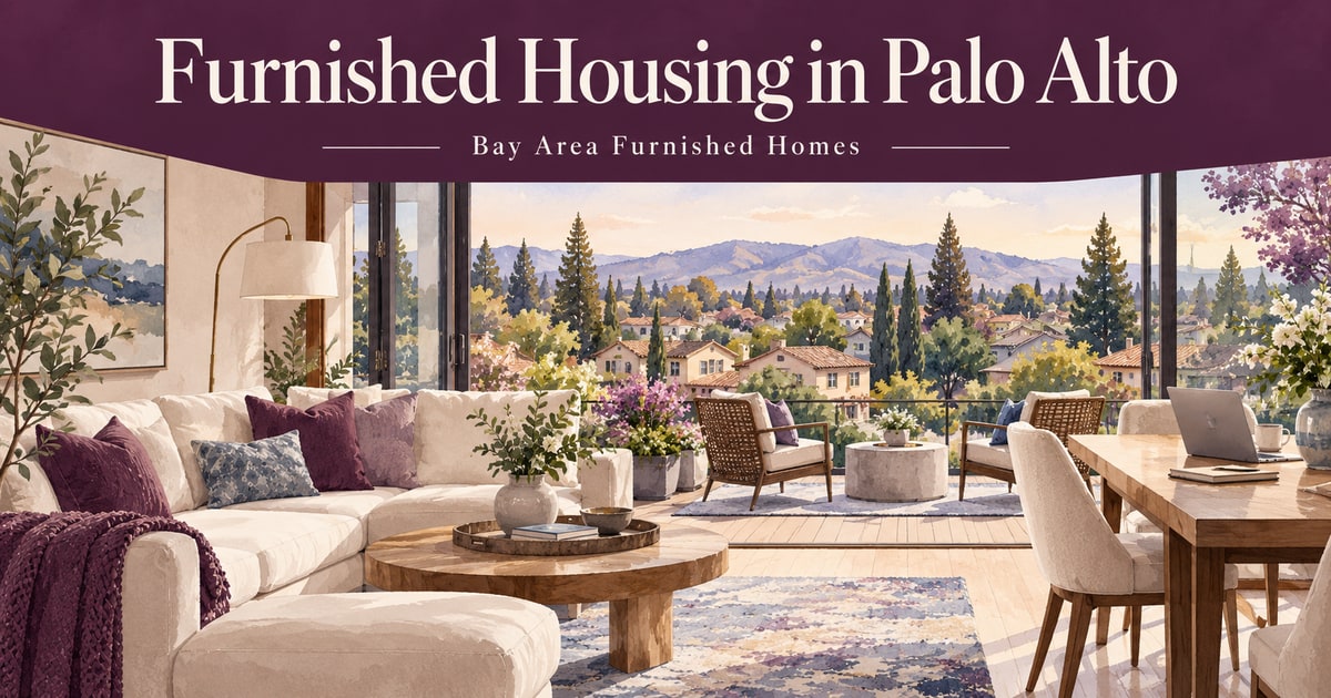 palo alto furnished housing — Bay Area Furnished Homes
