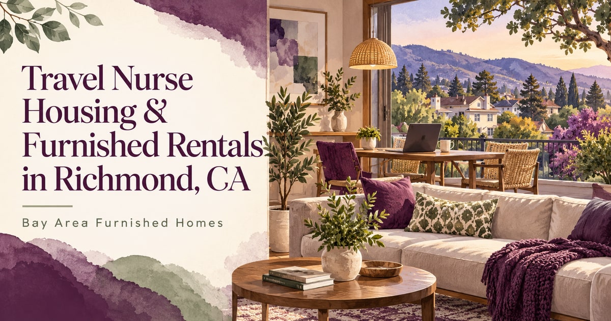 richmond furnished housing — Bay Area Furnished Homes