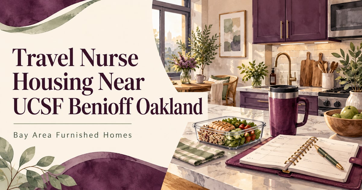 ucsf benioff oakland housing — Bay Area Furnished Homes